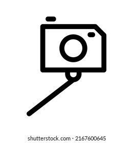 selfie icon or logo isolated sign symbol vector illustration - high quality black style vector icons
