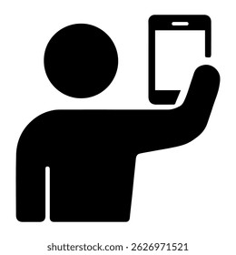 Selfie icon on white background vector
Vector travel icon