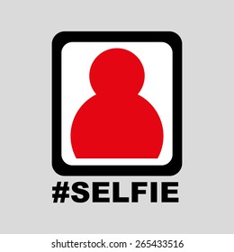 selfie icon vector art