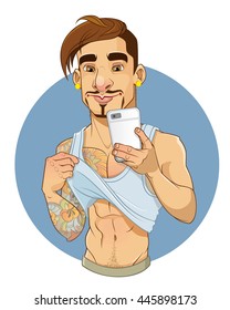 SELFIE MAN BODY