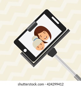 selfie with monopod design 