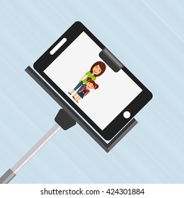 selfie with monopod design 