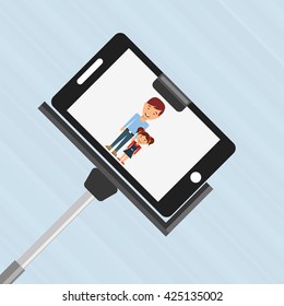 selfie with monopod design 