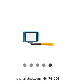 Selfie Monopod Vector Icon