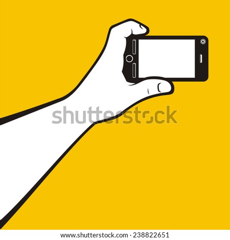 Selfie with phone