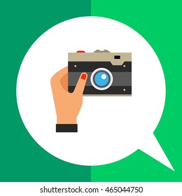 Selfie Photo Camera Icon