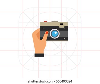 Selfie Photo Camera Icon