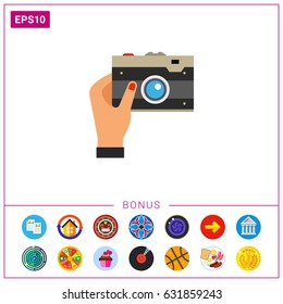 Selfie Photo Camera Icon