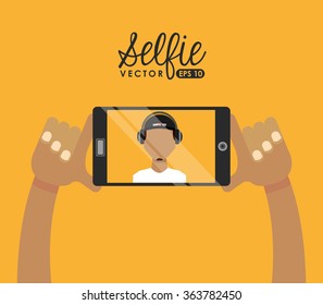 selfie photography design 