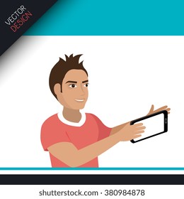 selfie photography design 