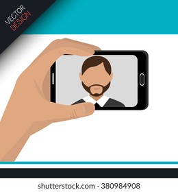 selfie photography design 