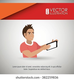 selfie photography design 