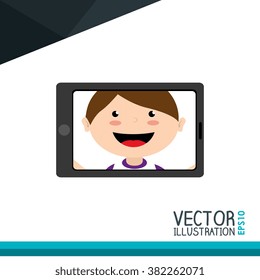selfie photography design 
