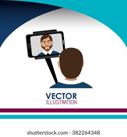selfie photography design 