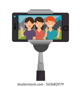 selfie photography technology icon
