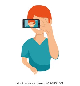 selfie photography technology icon