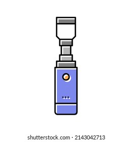 Selbstklebestift-Farbsymbol-Vektorgrafik. Selbstklebeschild. einzelne Symbolillustration