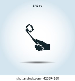 selfie stick icon