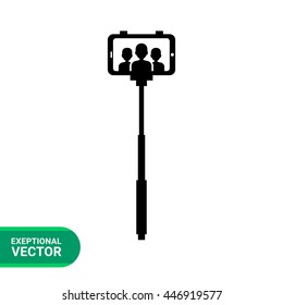 Selfie stick icon