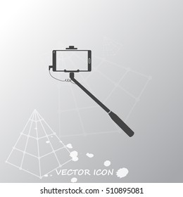 Selfie stick icon