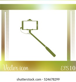 Selfie stick icon