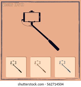 Selfie stick icon