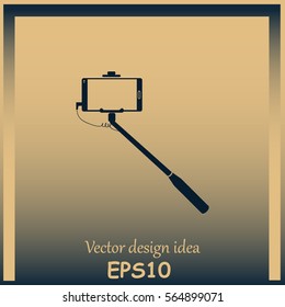 Selfie stick icon