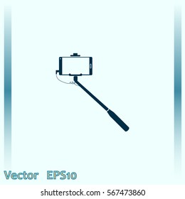 Selfie stick icon