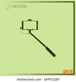 Selfie stick icon