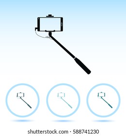 Selfie stick icon