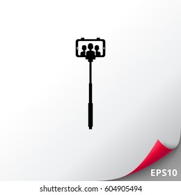 Selfie stick icon