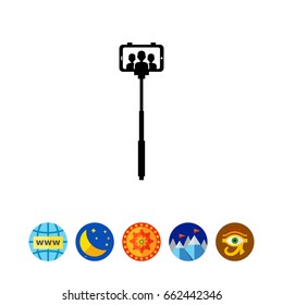Selfie stick icon