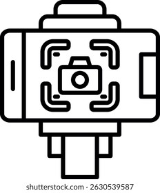 Selfie Stick Nuevo Vector de diseño de iconos creativos