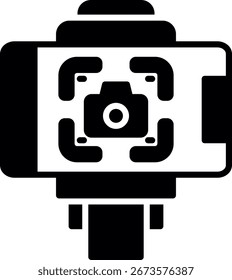 Selfie Stick Nuevo Vector de diseño de iconos creativos