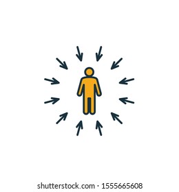 Self-Promotion icon. Simple element from soft skills icons collection. Creative Self-Promotion icon ui, ux, apps, software and infographics.