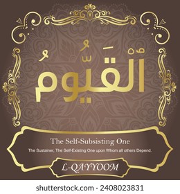 La Autosubsistencia.
El sustentador, el autoexistente sobre quién
todos los demás Dependen.