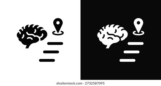 Estilo de fondo blanco y negro del icono de la autoconversación