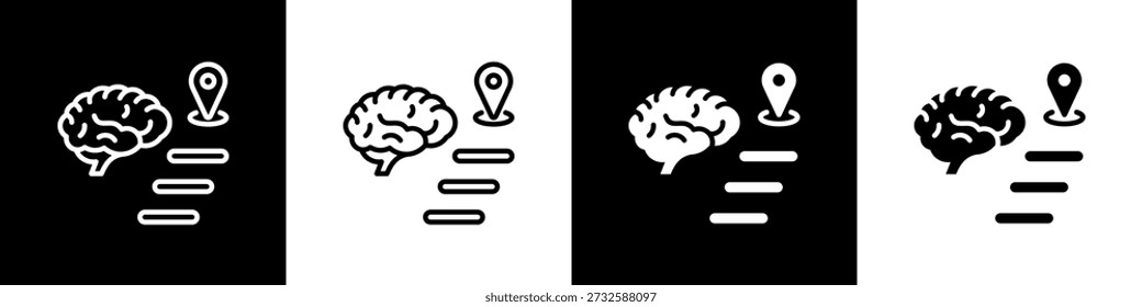 Estilo de fondo blanco y negro del icono de la autoconversación