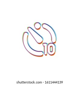 Selftimer 10s - Vector App Icon