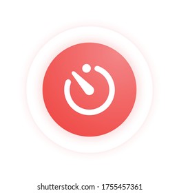 Selftimer - Modern Icon (Pictogram)