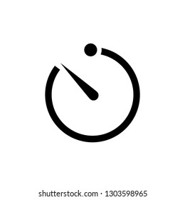 Self-timer vector icon. 