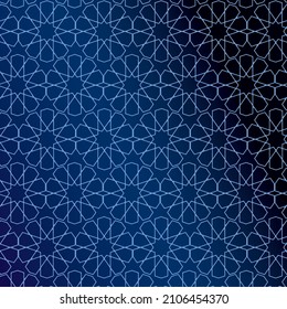Seljuk star Islamic art pattern background  
