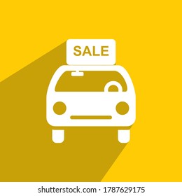 sell car icon, Business icon vector