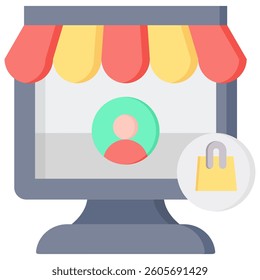 Seller Icon Element For Design