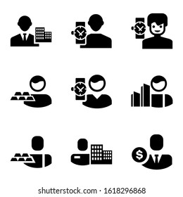 seller icon isolated sign symbol vector illustration - Collection of high quality black style vector icons
