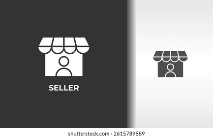 Seller Vector, Icon Or Logo Sign Isolated Symbol Illustration