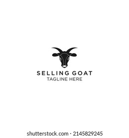 SELLING GOAT logo icon design vector template