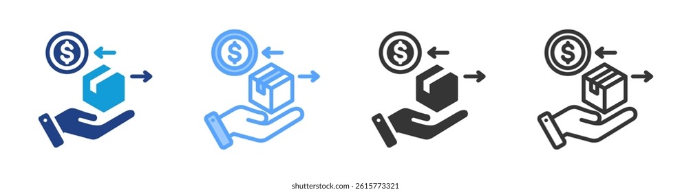 Selling icon set multiple style collection