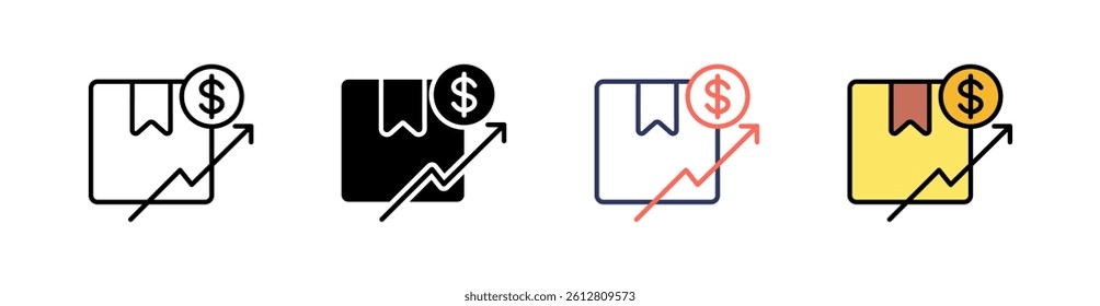 Selling Multi Style Icon Set Vector