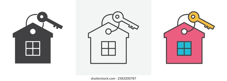 Selling or rent home icons pack for website designs